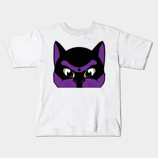 Pop-Up-Pup - Purple Kids T-Shirt